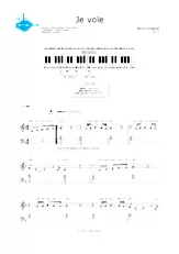 download the accordion score Je vole in PDF format