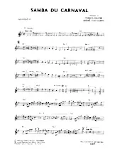 télécharger la partition d'accordéon Samba du Carnaval au format PDF