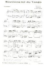 descargar la partitura para acordeón Souviens toi du tango (Orchestration) en formato PDF