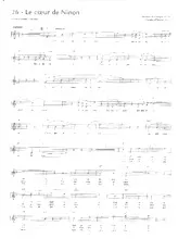 descargar la partitura para acordeón Le cœur de Ninon (Valse) en formato PDF