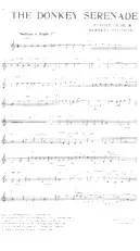 download the accordion score The donkey sérénade in PDF format