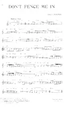 download the accordion score Don't fence me in (Slow) in PDF format