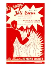 scarica la spartito per fisarmonica Joli Cœur (Valse Musette Chantée) in formato PDF