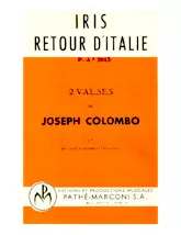 télécharger la partition d'accordéon Retour d'Italie (Valse) au format PDF