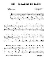 descargar la partitura para acordeón Les baladins de Paris (Valse) en formato PDF