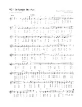 download the accordion score Le tango du chat in PDF format