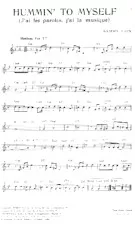 télécharger la partition d'accordéon Hummin' to myself (J'ai les paroles J'ai la musique) (Fox) au format PDF