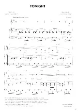 descargar la partitura para acordeón Tonight (Beguine) en formato PDF