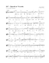 download the accordion score Quand un Vicomte in PDF format