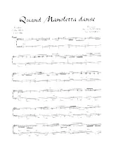 download the accordion score Quand Manoletta danse (Paso Doble) in PDF format