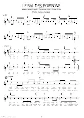 télécharger la partition d'accordéon Le bal des poissons (Polka Humoristique) au format PDF