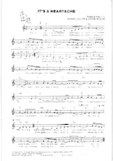 télécharger la partition d'accordéon It's a heartache (Chant : Bonnie Tyler) (Slow) au format PDF