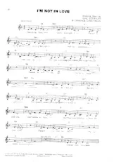 download the accordion score I'm not in love in PDF format