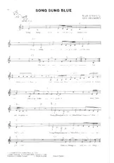 descargar la partitura para acordeón Song Sung Blue (Swing) en formato PDF
