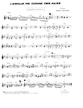 descargar la partitura para acordeón L'amour me donne des ailes (Valse) en formato PDF