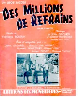 télécharger la partition d'accordéon Des millions de refrains (Arrangement : André Thivet) (Valse Chantée) au format PDF