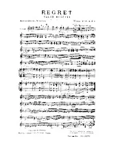 download the accordion score Regret (Valse Musette) in PDF format