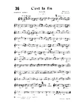 descargar la partitura para acordeón C'est la fin (Marche) en formato PDF