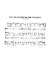 download the accordion score Nul ne guérit de son enfance in PDF format