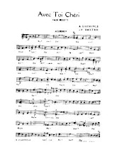 télécharger la partition d'accordéon Avec Toi Chéri (Valse Musette) au format PDF