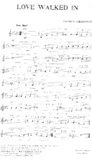 descargar la partitura para acordeón Love waked in (Slow) en formato PDF