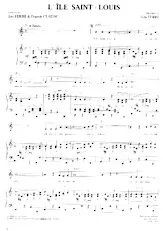 download the accordion score L'île Saint Louis (Boléro) in PDF format