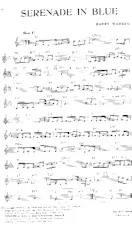 download the accordion score Serenade in blue (Slow) in PDF format