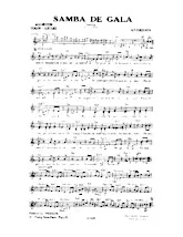 download the accordion score Samba de Gala in PDF format