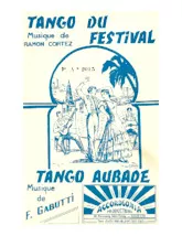 télécharger la partition d'accordéon Tango du Festival (Orchestration Complète) au format PDF