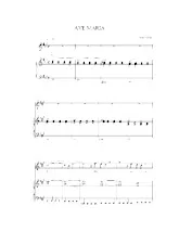 télécharger la partition d'accordéon Ave Maria (Duo) au format PDF