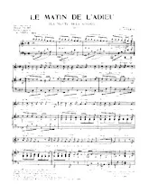 descargar la partitura para acordeón Le matin de l'adieu (La Notte dell' Addio) (Slow) en formato PDF