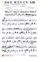 descargar la partitura para acordeón Joue m'en un air (Chansonnette Comique) (Valse ou Java) en formato PDF