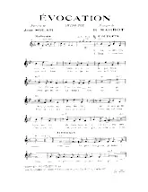 descargar la partitura para acordeón Evocation (Swing Fox) en formato PDF