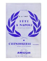 télécharger la partition d'accordéon Fête à Napoli (Arrangement : Miguel Barrios) (Orchestration) (Valse) au format PDF