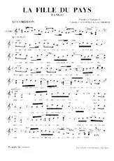 télécharger la partition d'accordéon La fille du pays (Tango) au format PDF