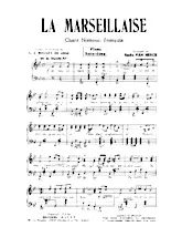 scarica la spartito per fisarmonica La Marseillaise (Chant National Français) (Arrangement : Emile Van Herck) (Marche) in formato PDF
