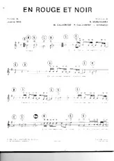 download the accordion score En rouge et noir in PDF format