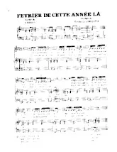 scarica la spartito per fisarmonica Février de cette année là in formato PDF