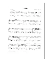 scarica la spartito per fisarmonica Taraf in formato PDF