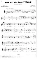 download the accordion score Vive le vin d'Auvergne (Step Marche) in PDF format