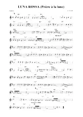 scarica la spartito per fisarmonica Luna Rossa (Prière à la lune) (Relevé) in formato PDF