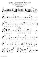 download the accordion score Entre lavande et romarin (Boléro Provencal) in PDF format