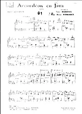 download the accordion score Accordéon en Java  in PDF format