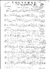 scarica la spartito per fisarmonica Volveras (Tu reviendras) (Arrangement : Yvonne Thomson) (Boléro) in formato PDF