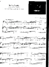 descargar la partitura para acordeón Bella Notte (This is the night) (Du dessin animé : Lady and the Tramp / La Belle et le Clochard) en formato PDF