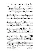 scarica la spartito per fisarmonica Avec Nuances (Valse) in formato PDF