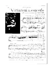 télécharger la partition d'accordéon Variazonia da Concerto (D'après une chanson populaire Russe : Occhi Neri) au format PDF