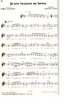 download the accordion score Je suis toujours en forme (Java) in PDF format