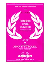 télécharger la partition d'accordéon Bonsoir Paris Bonsoir (Orchestration Complète) (Valse) au format PDF
