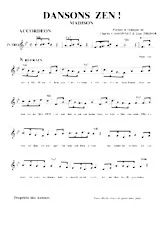 télécharger la partition d'accordéon Dansons Zen (Madison) au format PDF